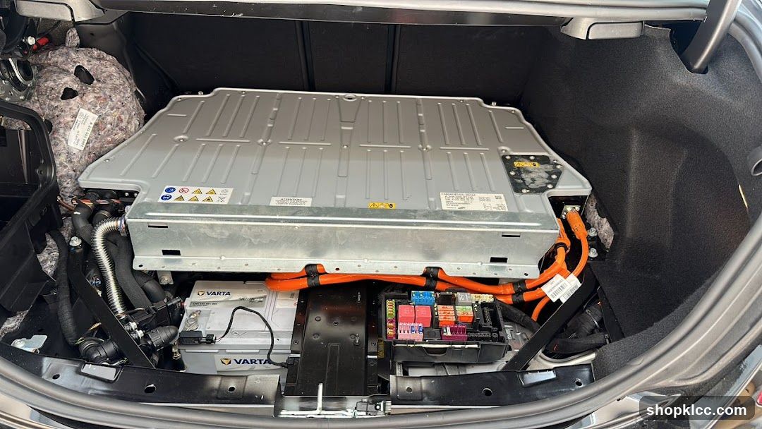 EV Battery Pack in Trunk