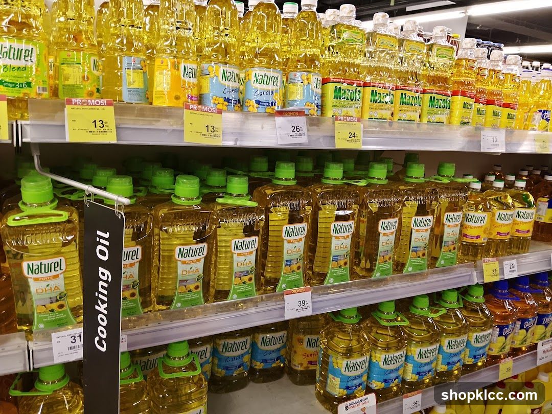 Cooking Oil Display