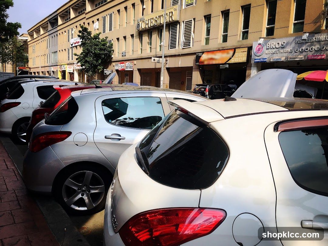 Street Parking Scene