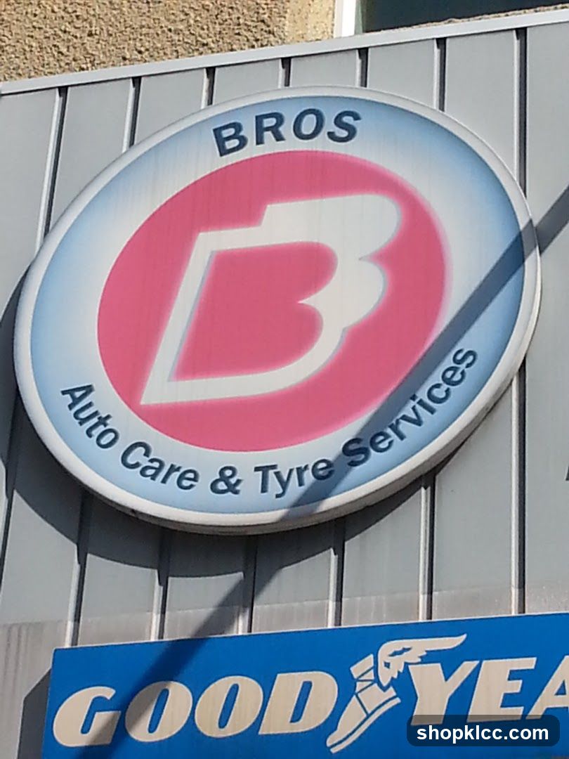 Bros Auto Care & Tyre Services Signage