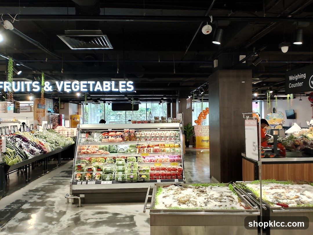 Supermarket Produce Section