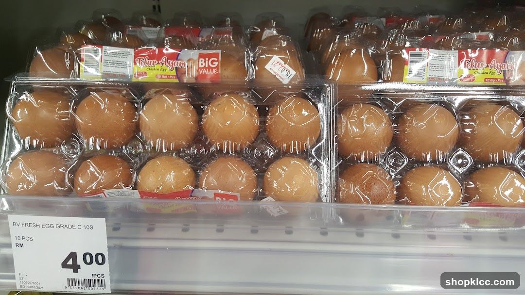 Eggs on Display