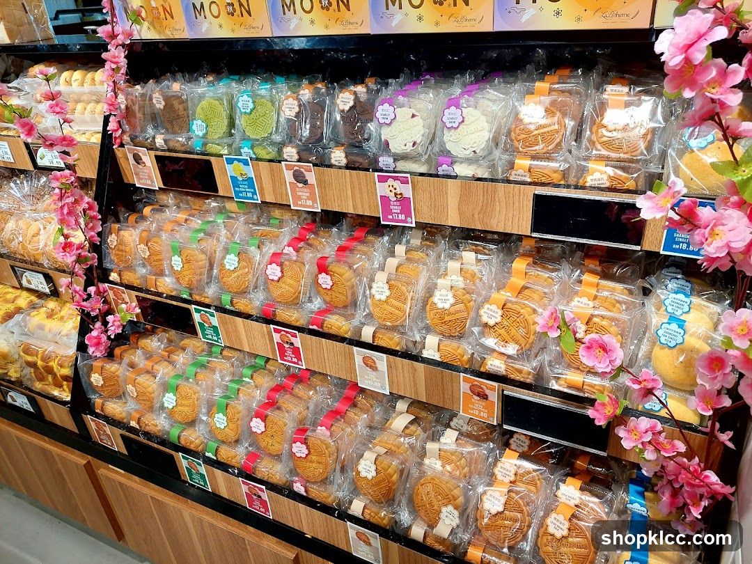 Assortment of Mooncakes and Pastries