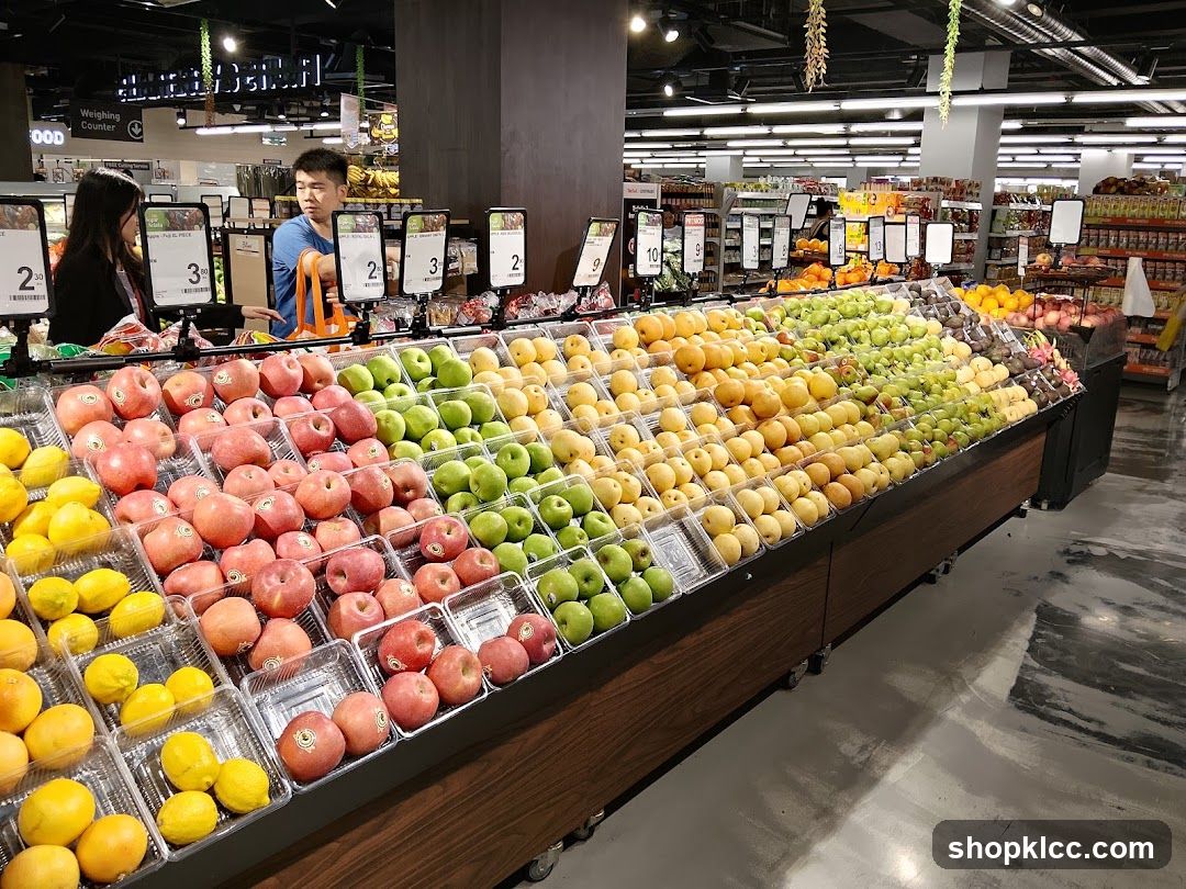 Supermarket Produce Aisle