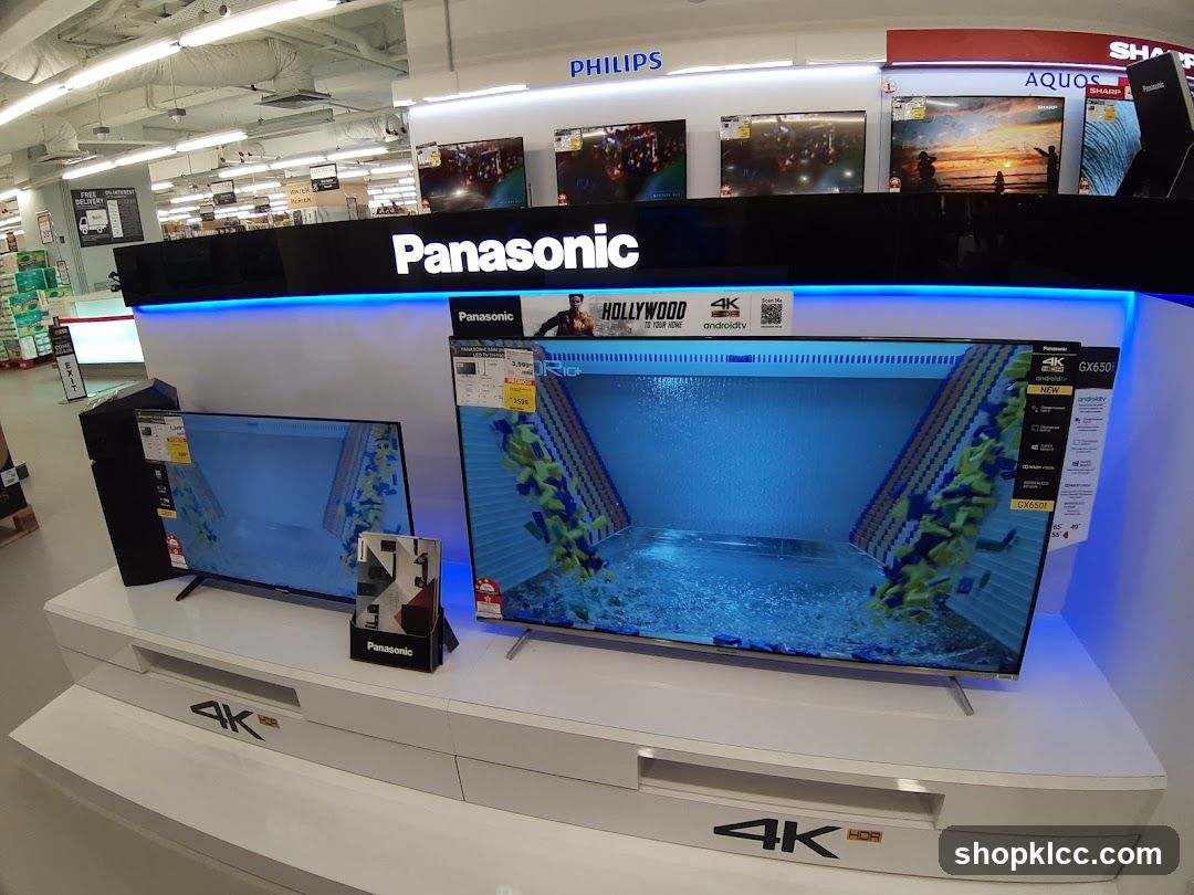 Electronics Store Display