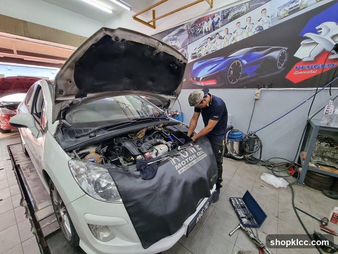 Car Repair Shop Interior
