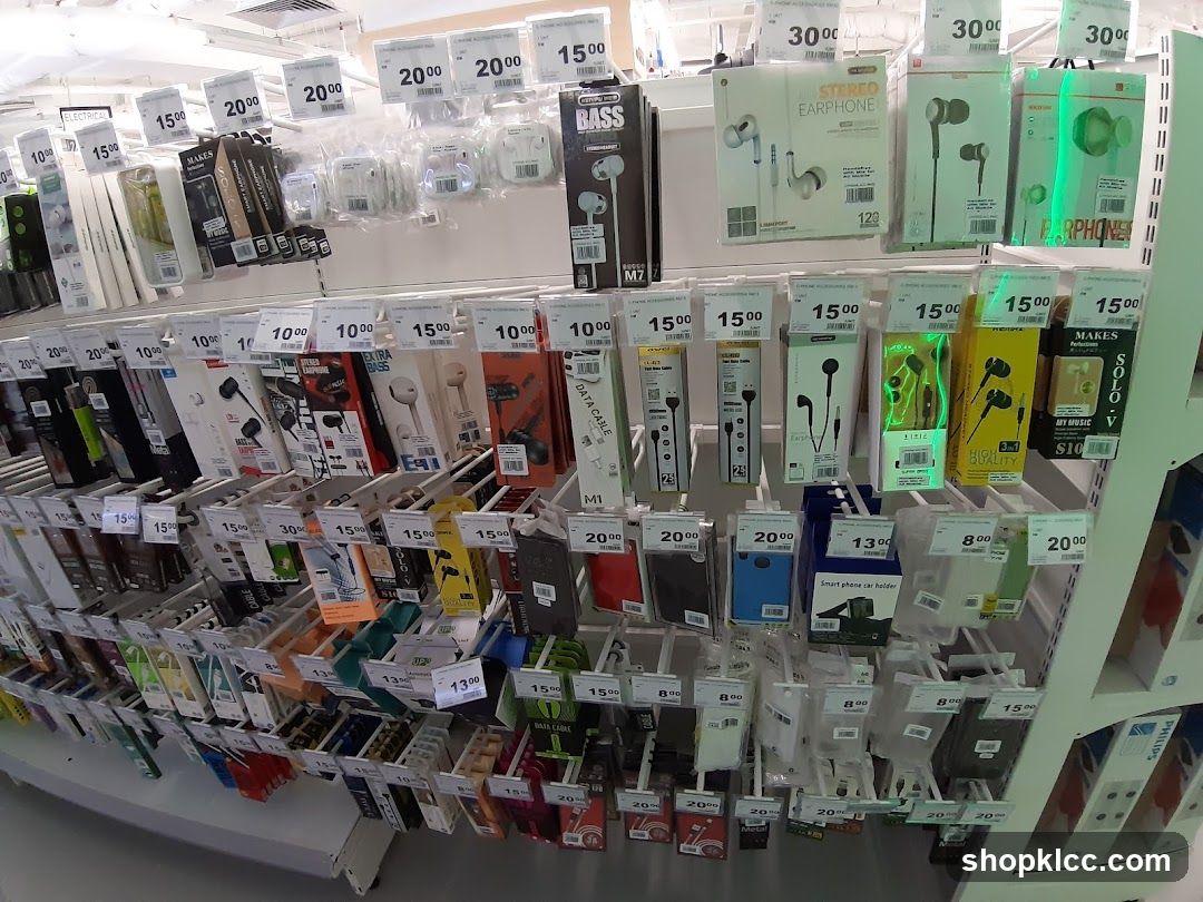 Electronics Accessories Display