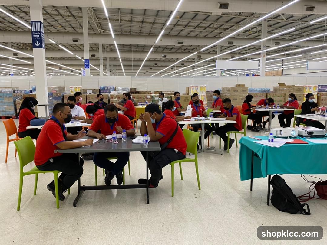 Training Session in a Retail Environment
