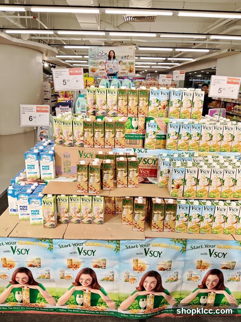V-Soy Soy Milk Display