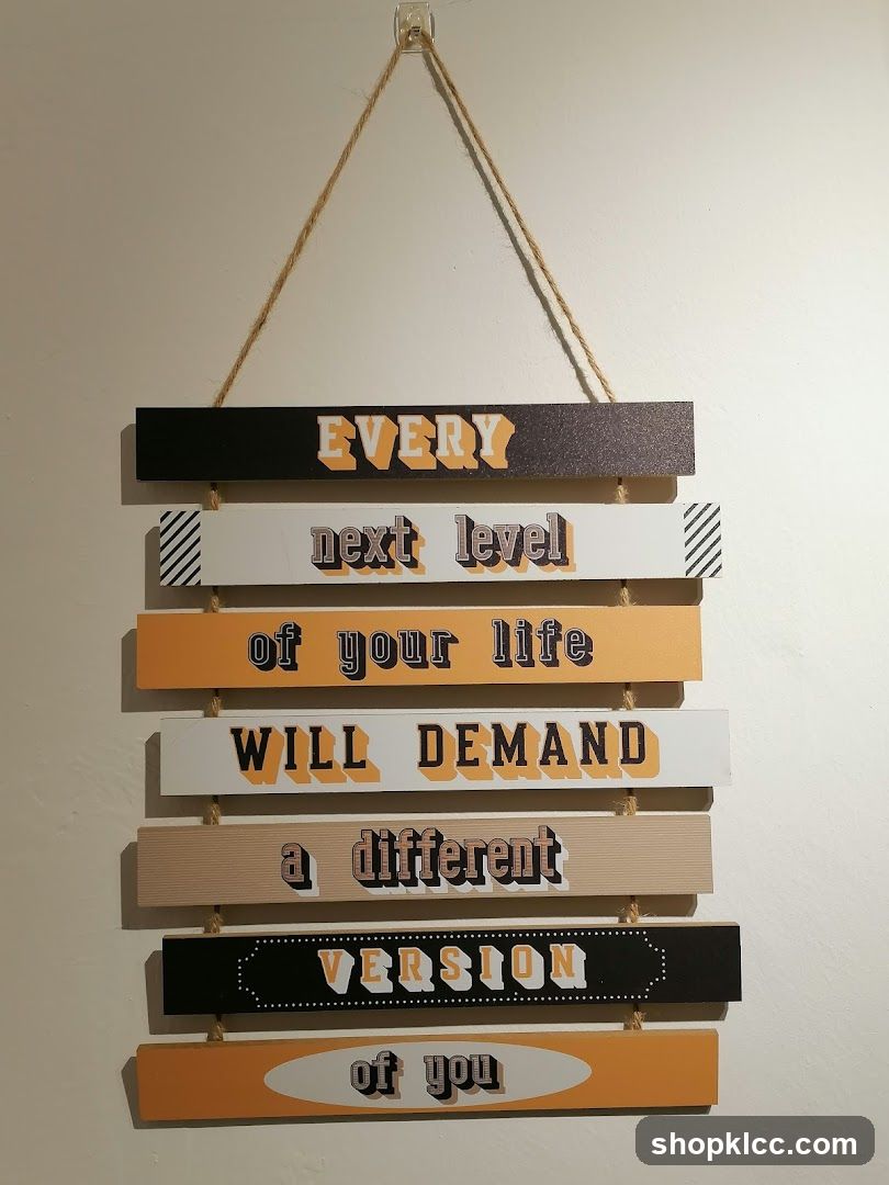 Inspirational Wall Hanging
