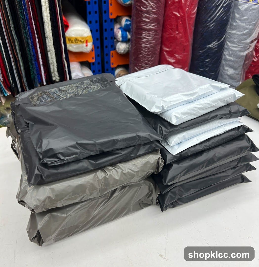 Packages and Rolls of Fabric