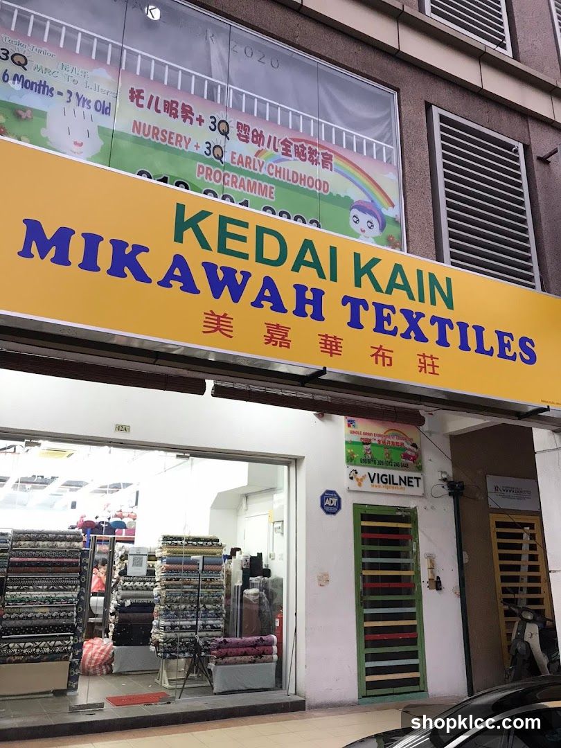 Mikawah Textiles, Kedai Kain Mikawah (Wholesale & Retail Textiles Korea)