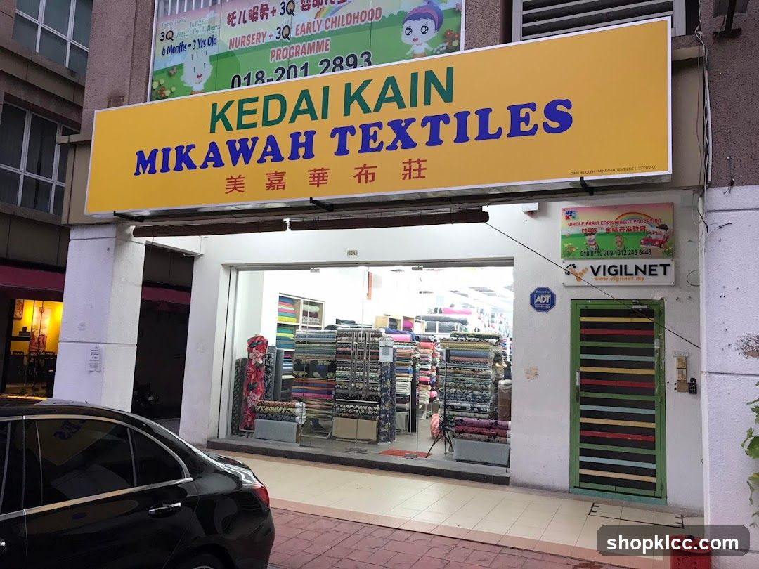 Mikawah Textiles, Kedai Kain Mikawah (Wholesale & Retail Textiles Korea)