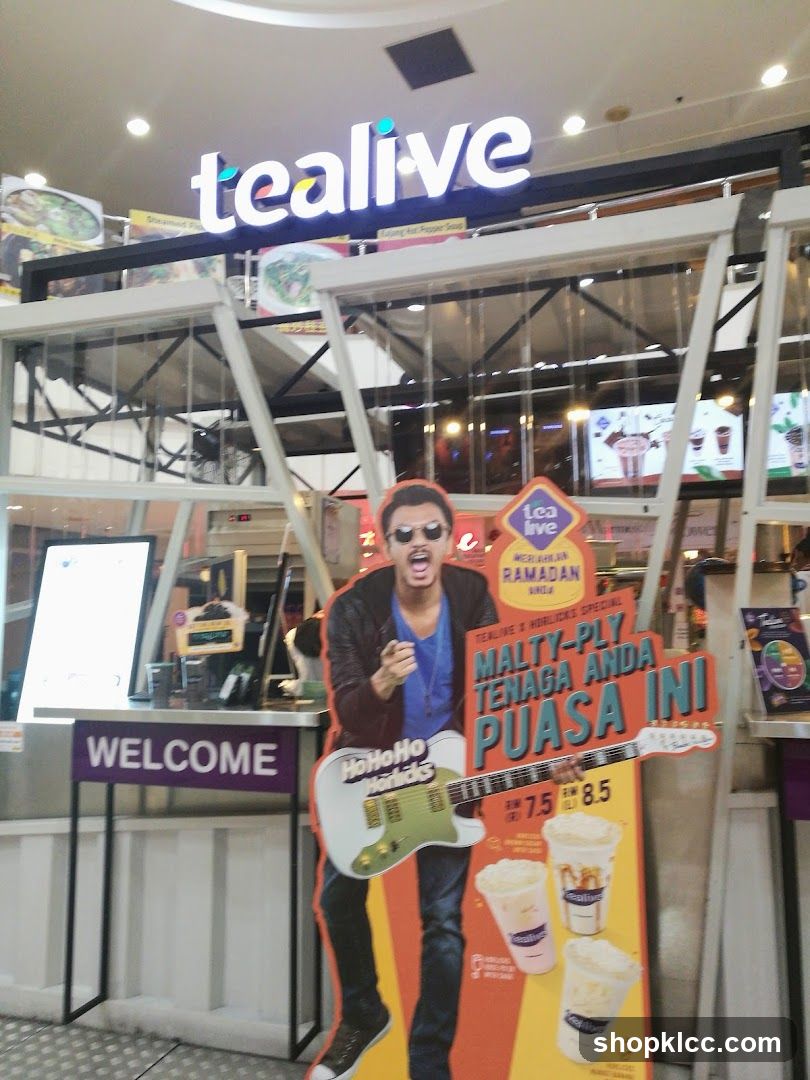 Tealive Storefront with Ramadan Promotion