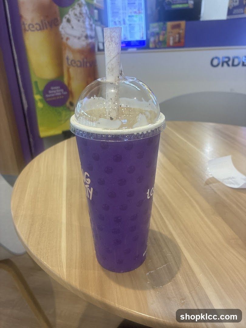 Beverage Cup on Table