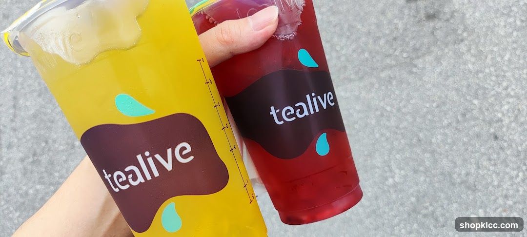 Two Tealive Drinks
