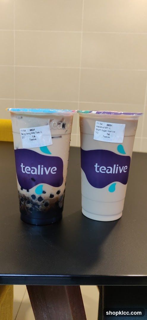 Tealive Drinks