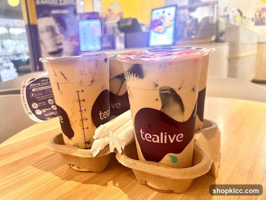 Tealive Drinks