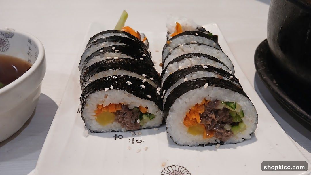 Gimbap and Soup