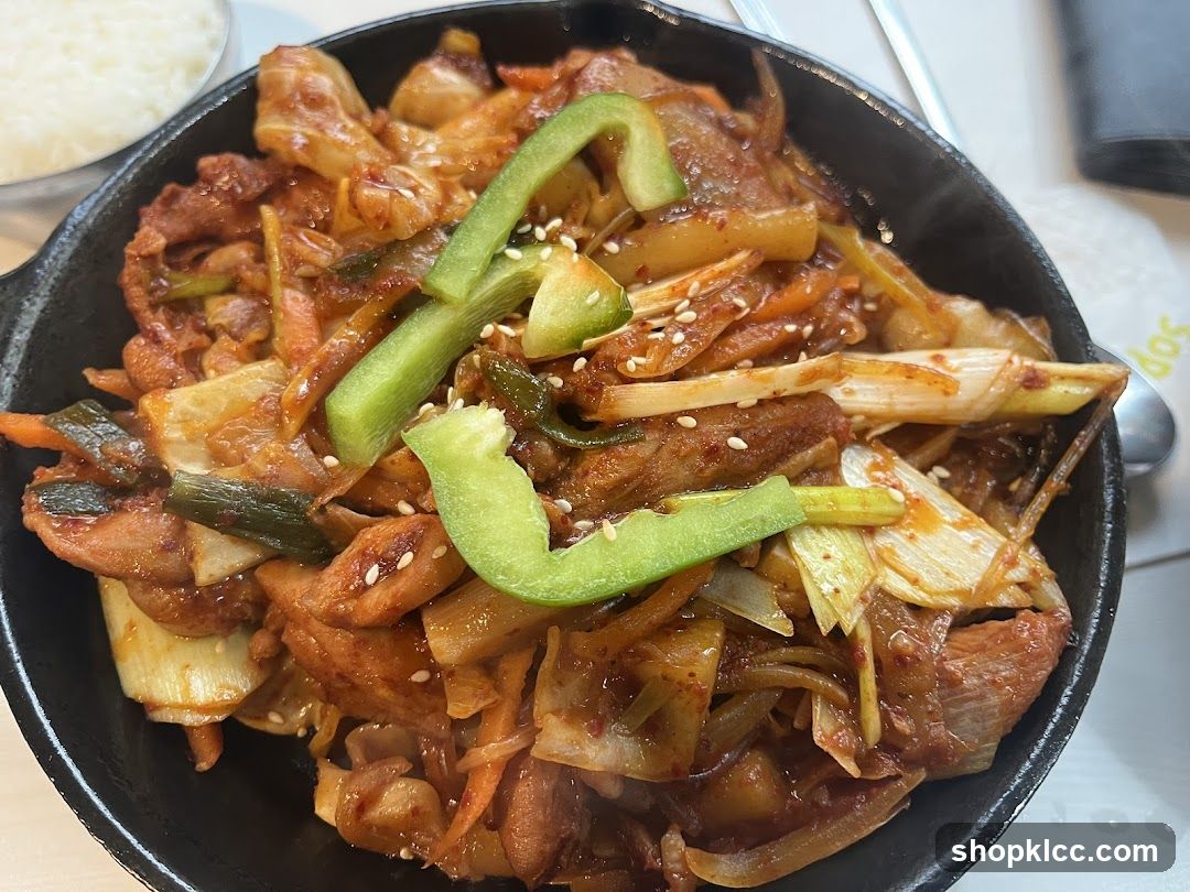 Spicy Stir-Fried Dish with Rice