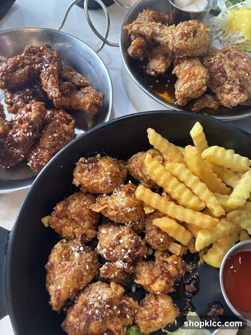 Fried Chicken and Fries
