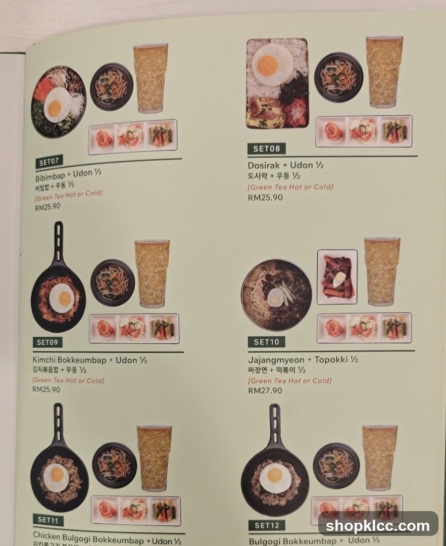 Korean Set Meals