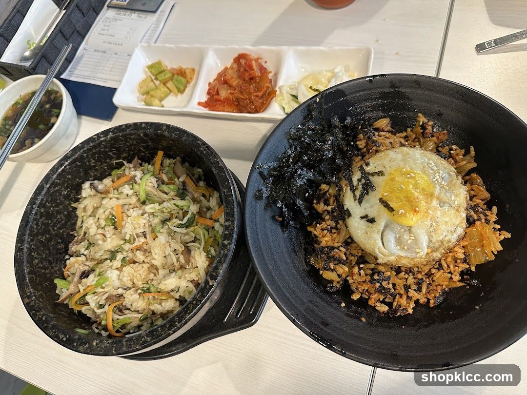Korean Food Spread