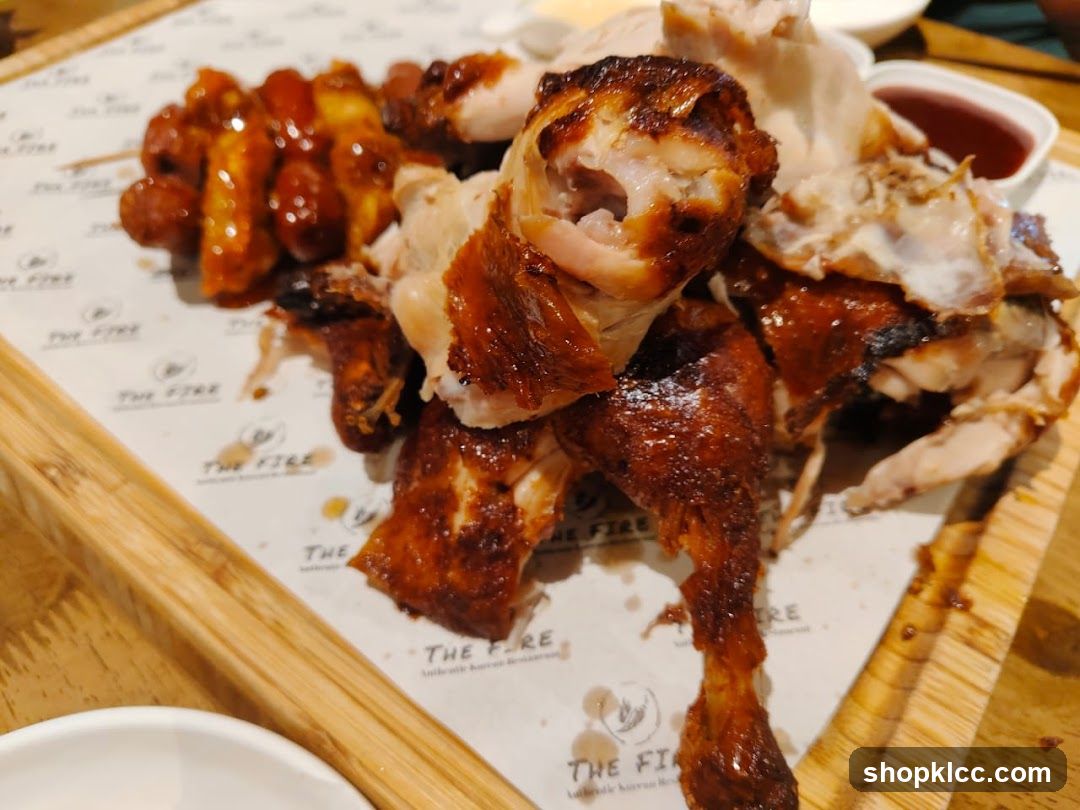 Roasted Chicken and Sausages