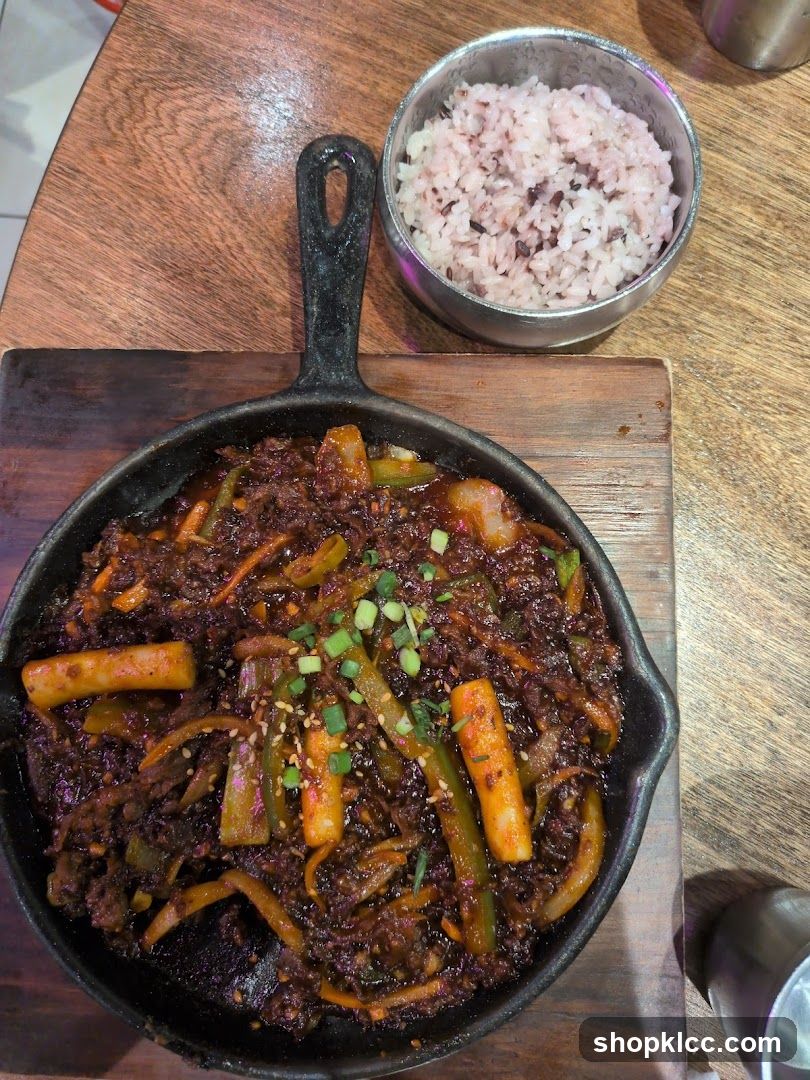 Korean Stir-fry with Rice