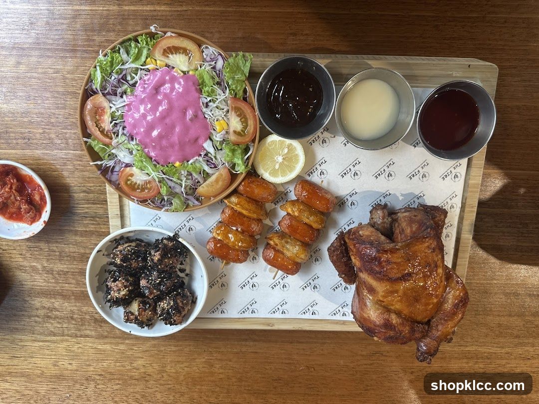 Roasted Chicken Platter
