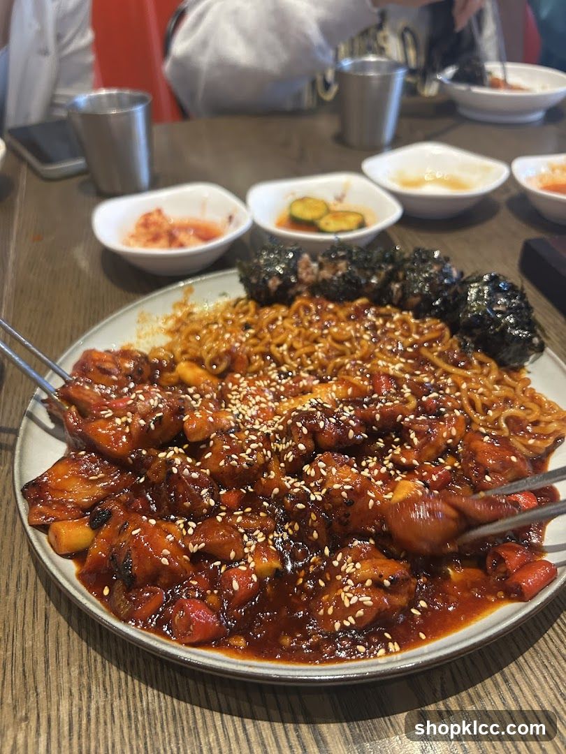 Spicy Chicken and Noodles