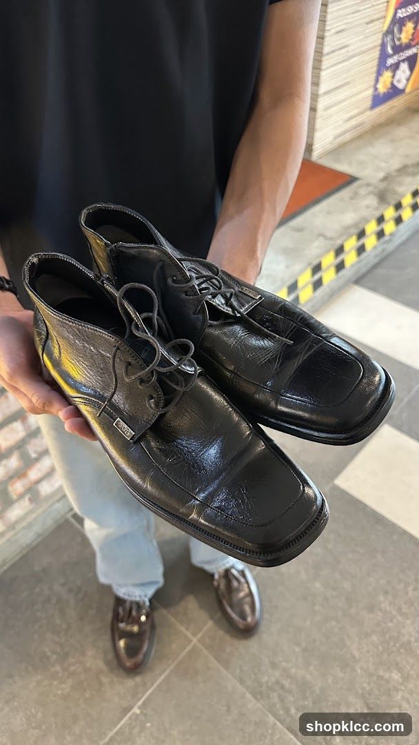 Black Leather Boots
