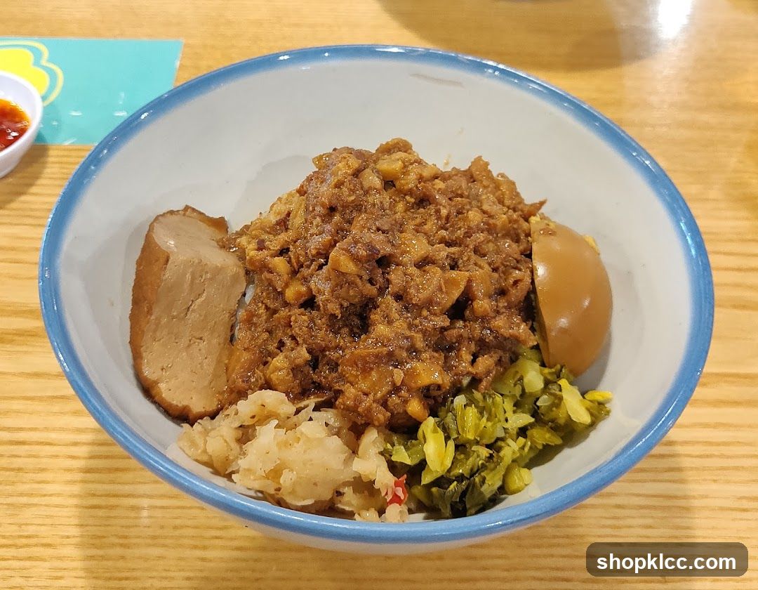 Braised Pork Rice Bowl