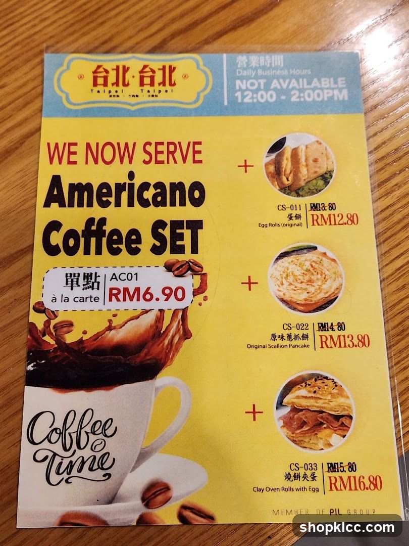 Americano Coffee SET