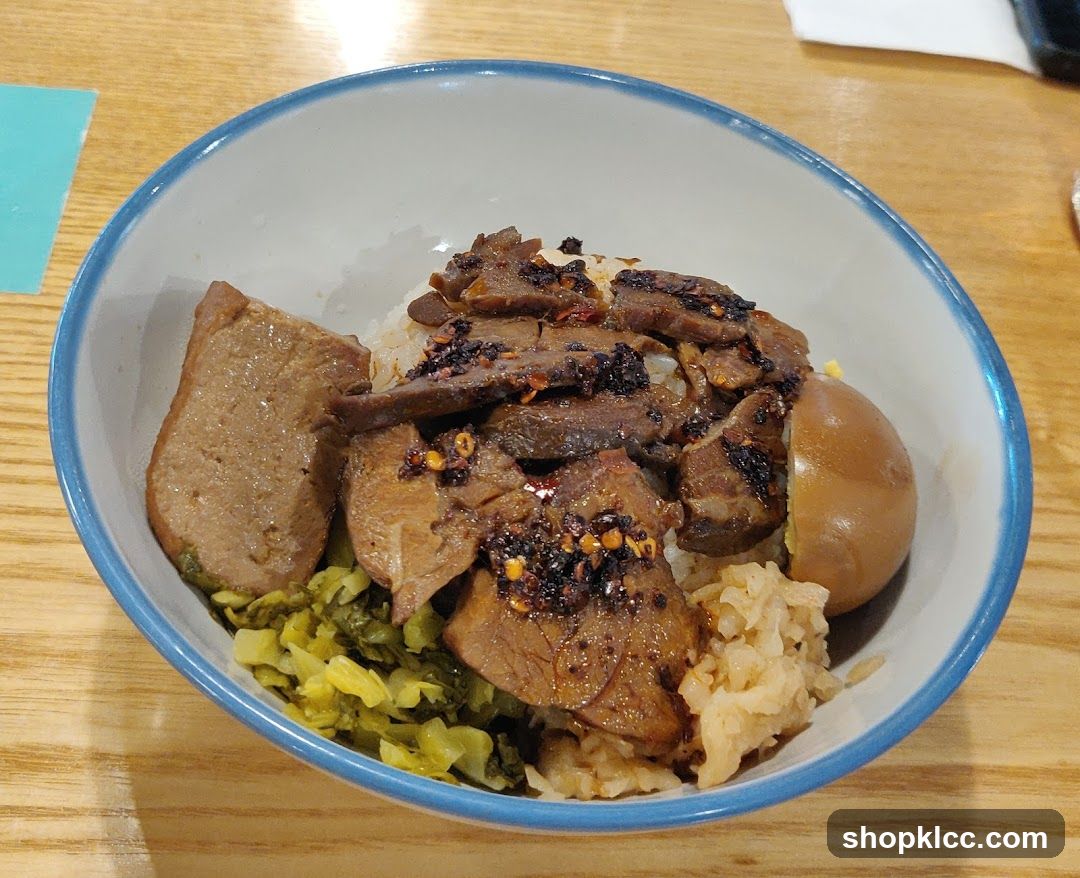 Braised Pork Rice Bowl