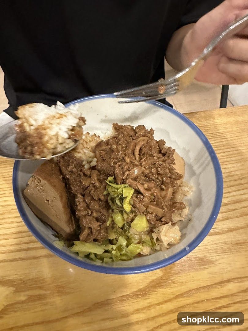 Braised Pork Rice Bowl