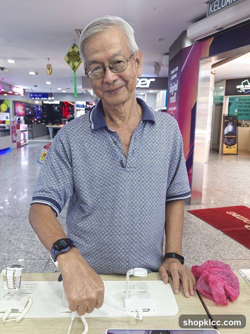Man in a store