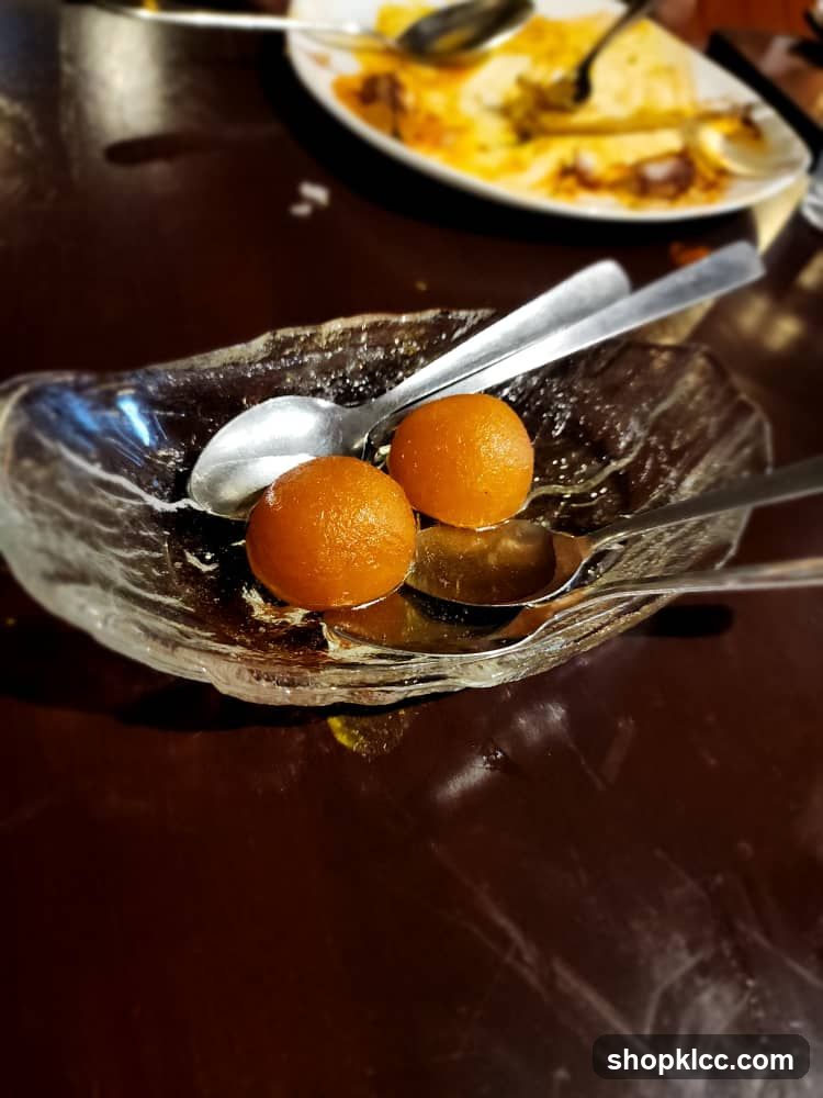 Gulab Jamun Dessert