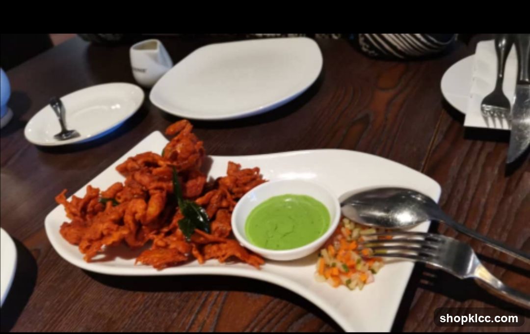 Indian Appetizer with Chutney