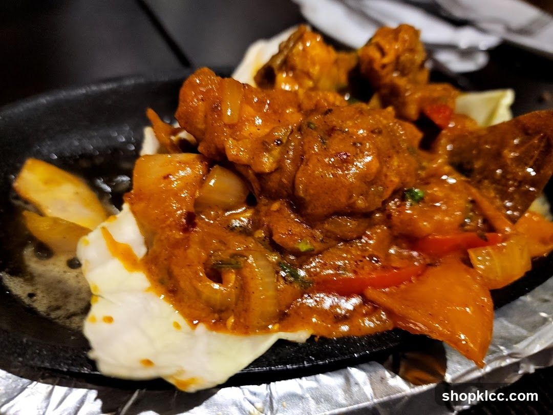 Sizzling Chicken Dish