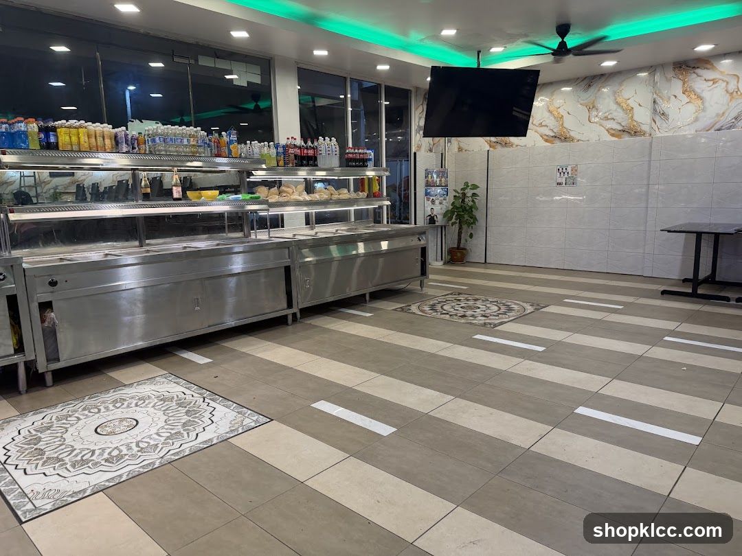 Buffet Display Area
