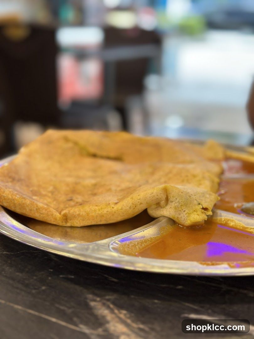 Dosa with Curry