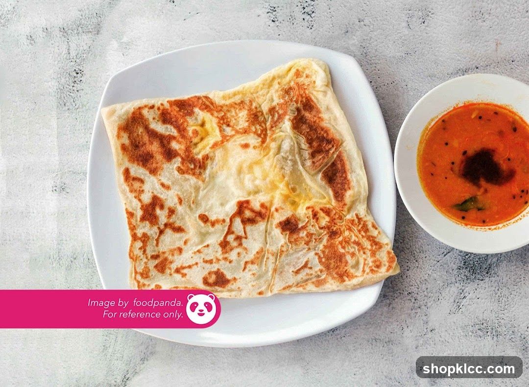 Roti Canai with Curry