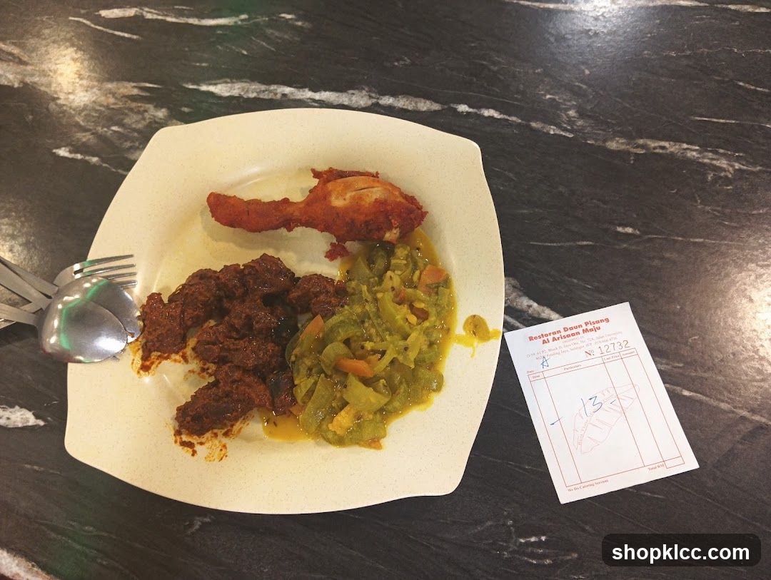 Meal with Receipt