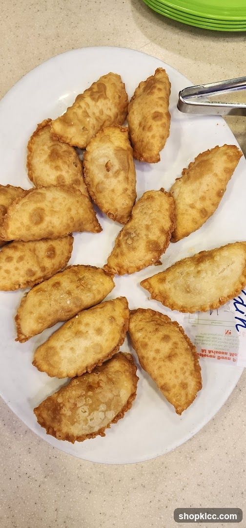 Fried Pastries on a Plate