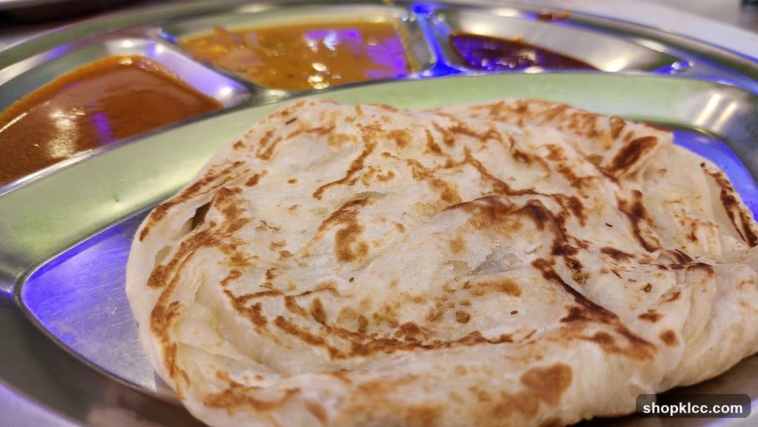 Roti Canai with Curries