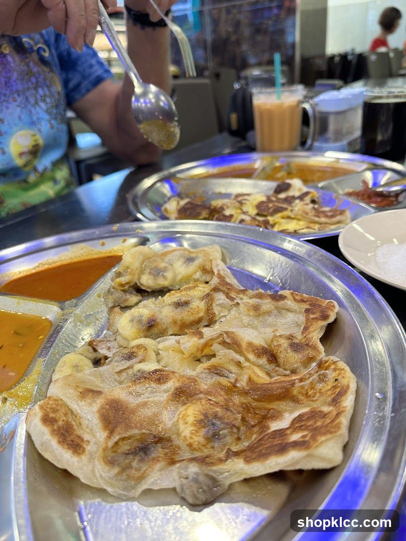 Roti Canai with Curry