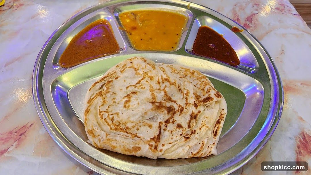 Roti Canai with Curries