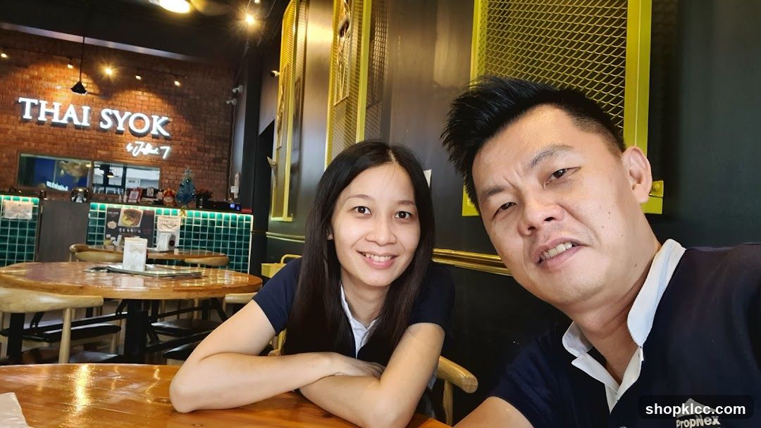 Couple at Thai Restaurant