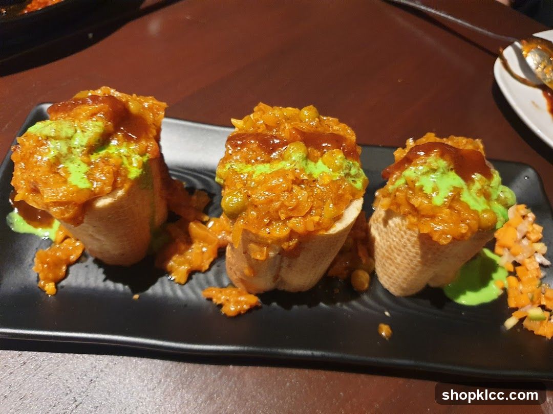 Bread Bites with Toppings